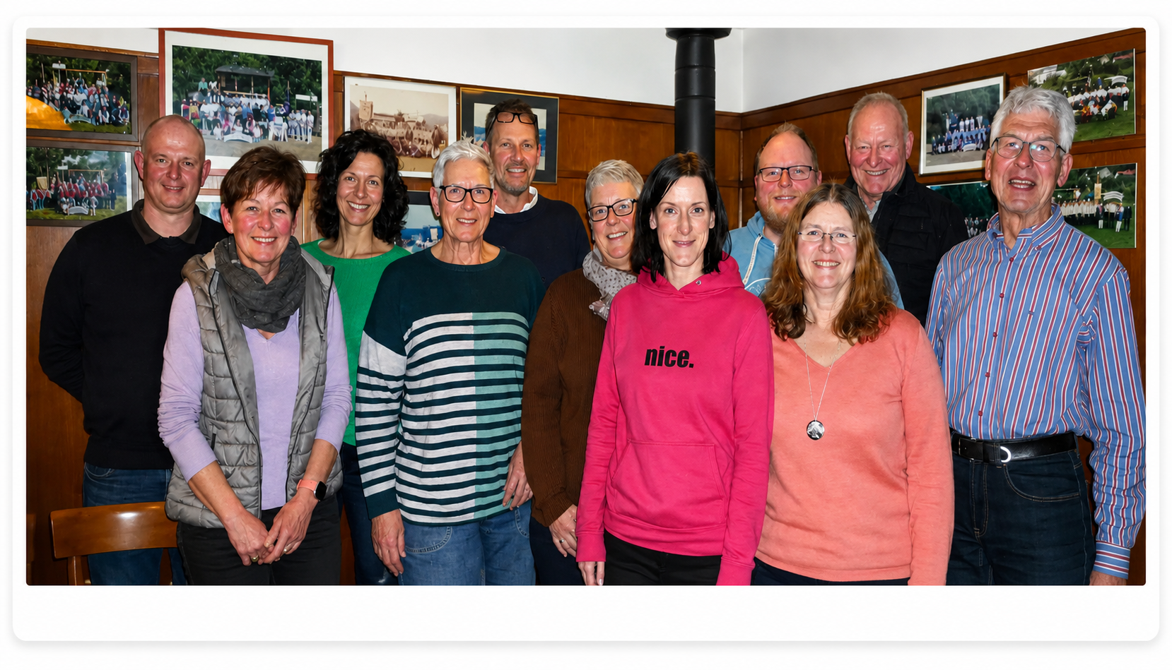 Das Vorstandsteam des Hallenbadvereins Buchenau/Lahn e. V.